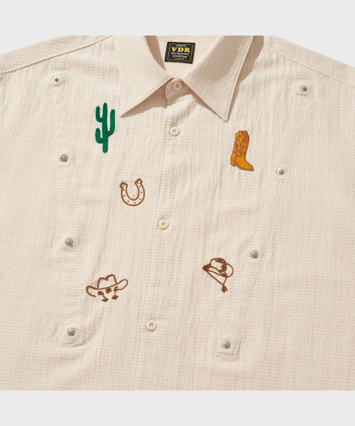 VDR（ブイディアール）の「BIB SHIRTS [Vanilla]（シャツ/ブラウス・メンズ・その他・MEDIUM/LARGE/X-LARGE）」の5枚目の写真