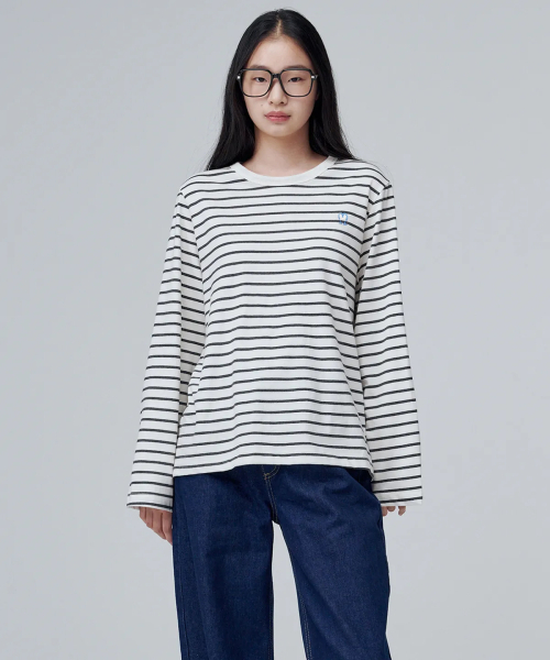 MALOUPE(マロップ)の「5102 オーバーサイズTシャツ (アイボリー)(Tシャツ/カットソー・レディース・アイボリー・FREE)」の1枚目の写真