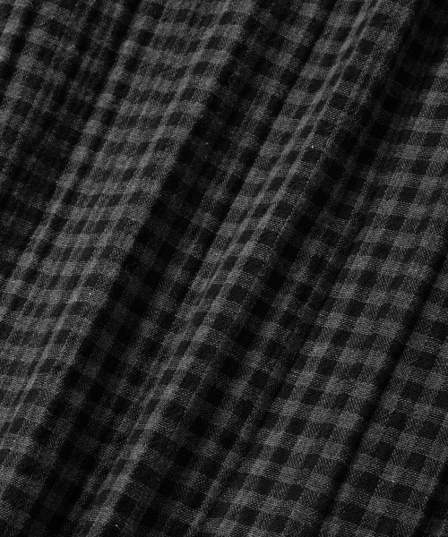 NONBLANK(ノンブランク)の「ギンガムチェックシャツ_GREY(シャツ/ブラウス・メンズ・グレー・MEDIUM/LARGE/X-LARGE)」の10枚目の写真