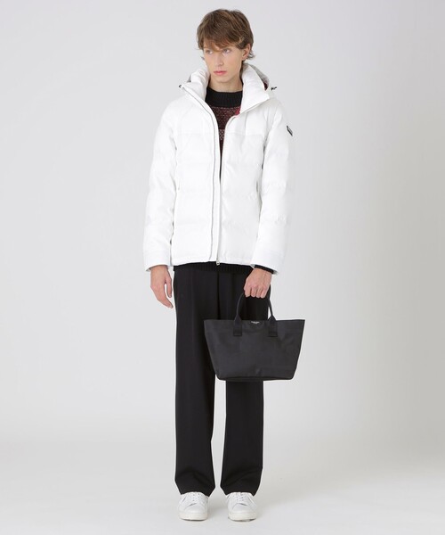 BLACK LABEL CRESTBRIDGE(ブラックレーベル・クレストブリッジ)の「【一部店舗限定】シャドーチェックランチトート(トートバッグ・メンズ・ブラック・FREE)」の4枚目の写真