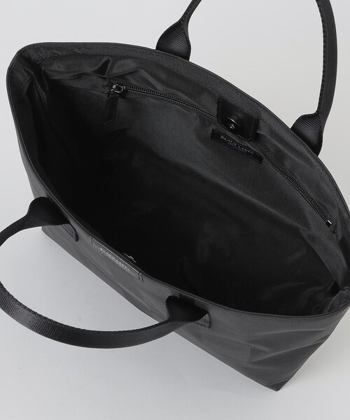 BLACK LABEL CRESTBRIDGE(ブラックレーベル・クレストブリッジ)の「【一部店舗限定】シャドーチェックランチトート(トートバッグ・メンズ・ブラック・FREE)」の2枚目の写真