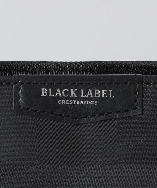 BLACK LABEL CRESTBRIDGE(ブラックレーベル・クレストブリッジ)の「【一部店舗限定】シャドーチェックランチトート(トートバッグ・メンズ・ブラック・FREE)」の7枚目の写真