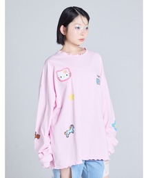 B.I.D.（ビーアイディー）の「《Little Sunny Bite》hello kitty x little sunny bite top（Tシャツ/カットソー）」