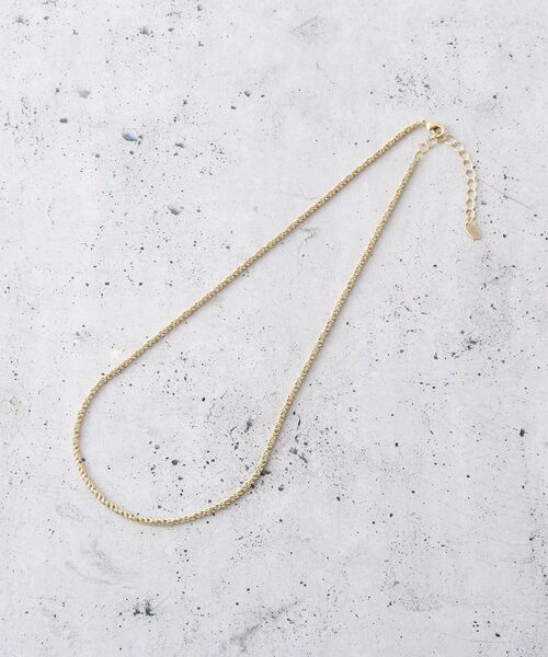 THE SHOP TK （ザ ショップ ティーケー ）の「3WAYショートネックレス（ネックレス・レディース・シルバー/ゴールド・00）」の7枚目の写真