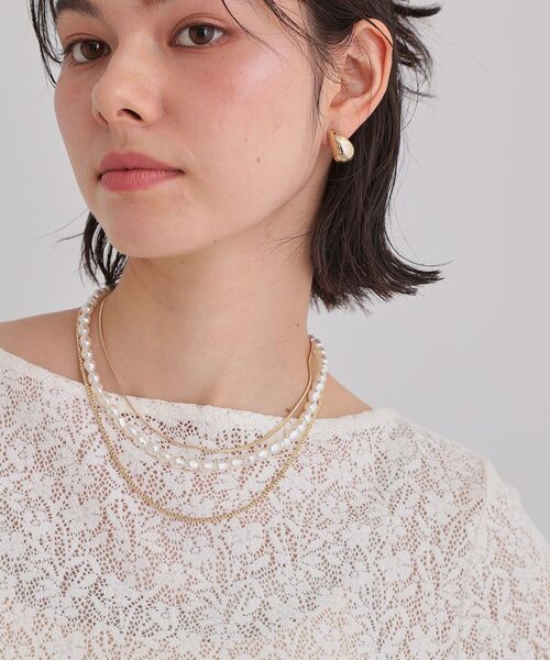 THE SHOP TK （ザ ショップ ティーケー ）の「3WAYショートネックレス（ネックレス・レディース・シルバー/ゴールド・00）」の10枚目の写真