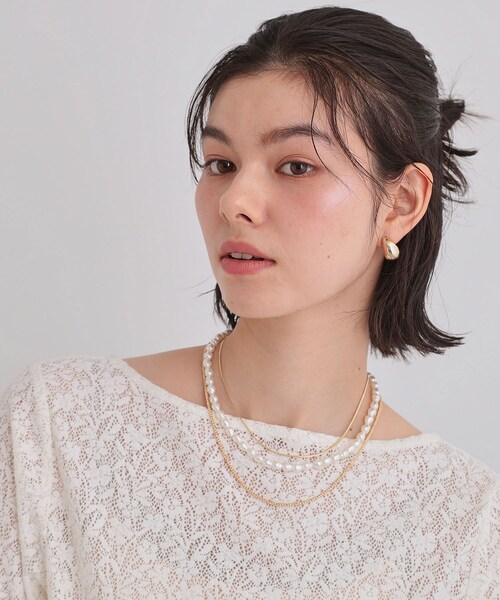 THE SHOP TK （ザ ショップ ティーケー ）の「3WAYショートネックレス（ネックレス・レディース・シルバー/ゴールド・00）」の11枚目の写真
