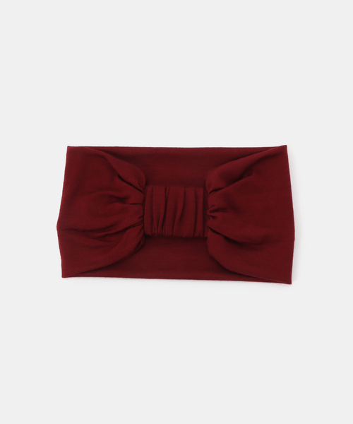 IENA(イエナ)の「Maison IENA 別注 Raspail/ラスパイユ WOOL ヘアバンド RA-19(その他ヘアアクセサリー・レディース・ボルドー・FREE)」の1枚目の写真