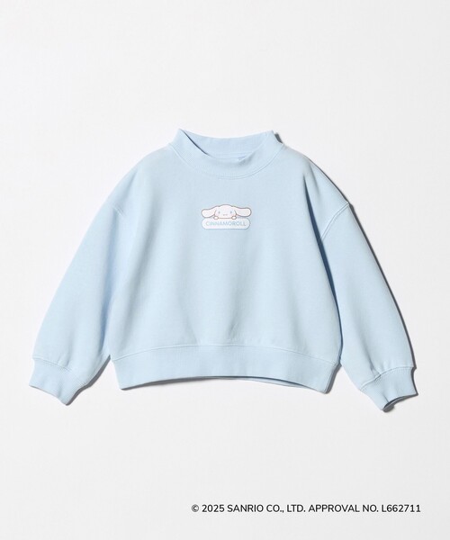 green label relaxing（グリーンレーベルリラクシング）の「【別注】＜URBAMENT＞SANRIO スウェット / トレーナー / キッズ  100cm-130cm（スウェット・キッズ・ライトブルー/ライラック/ダークグレー・110cm/120cm/100cm/130cm）」の3枚目の写真