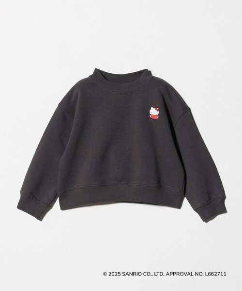 green label relaxing（グリーンレーベルリラクシング）の「【別注】＜URBAMENT＞SANRIO スウェット / トレーナー / キッズ  100cm-130cm（スウェット・キッズ・ライトブルー/ライラック/ダークグレー・110cm/120cm/100cm/130cm）」の4枚目の写真