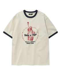 KANEITEI（カネイテイ）の「トリッピング ショートスリーブ（アイボリー）（Tシャツ/カットソー）」