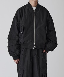 Lui's（ルイス）の「【Neucon】NYLON TRUCK BOMBER JACKET / ナイロントラックボンバージャケット・MA-1 /セットアップ対応（MA-1）」