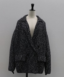 VERSEAU（ヴェルソー）の「ツイードニット・ジャケット（その他アウター）」