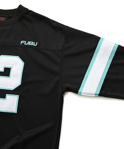 FUBU（ フブ）の「FUBU-Football Shirts（Tシャツ/カットソー・メンズ・ブラック・L/M）」の14枚目の写真
