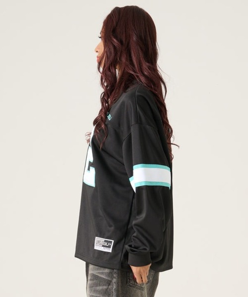 FUBU（ フブ）の「FUBU-Football Shirts（Tシャツ/カットソー・メンズ・ブラック・L/M）」の8枚目の写真