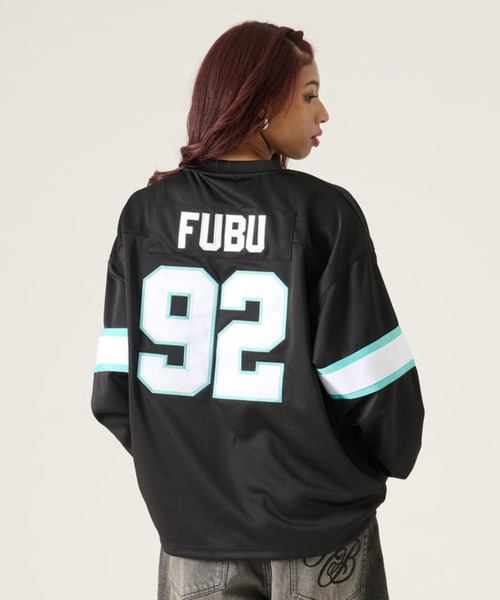 FUBU（ フブ）の「FUBU-Football Shirts（Tシャツ/カットソー・メンズ・ブラック・L/M）」の7枚目の写真