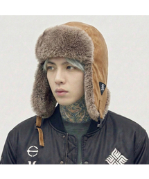 EIGHTVOLUME（エイトボリューム）の「EVレザートルーパー帽子（キャメルブラウン）（ハット）」