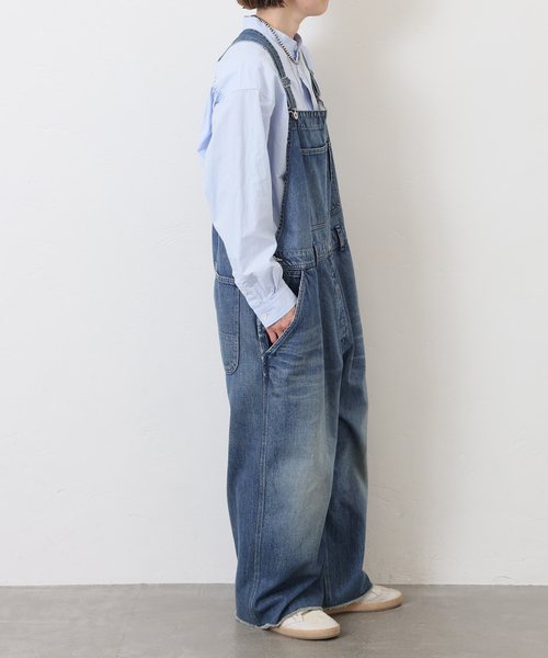 JOURNAL STANDARD LUXE（ジャーナルスタンダード　ラックス）の「11OZデニムオーバーオール（サロペット/オーバーオール・レディース・ネイビー・FREE）」の3枚目の写真