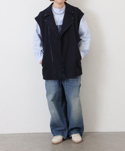 JOURNAL STANDARD LUXE（ジャーナルスタンダード　ラックス）の「11OZデニムオーバーオール（サロペット/オーバーオール・レディース・ネイビー・FREE）」の7枚目の写真