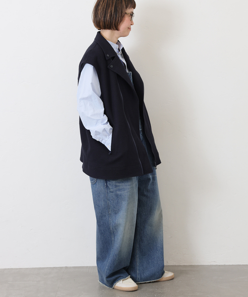 JOURNAL STANDARD LUXE（ジャーナルスタンダード　ラックス）の「11OZデニムオーバーオール（サロペット/オーバーオール・レディース・ネイビー・FREE）」の8枚目の写真