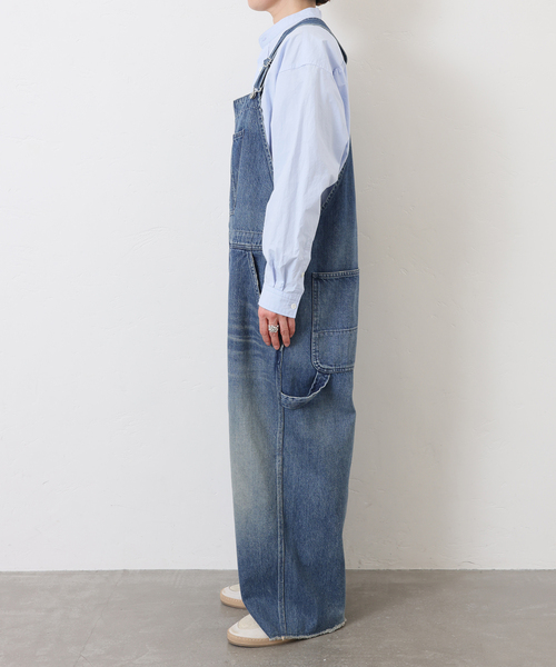 JOURNAL STANDARD LUXE（ジャーナルスタンダード　ラックス）の「11OZデニムオーバーオール（サロペット/オーバーオール・レディース・ネイビー・FREE）」の10枚目の写真