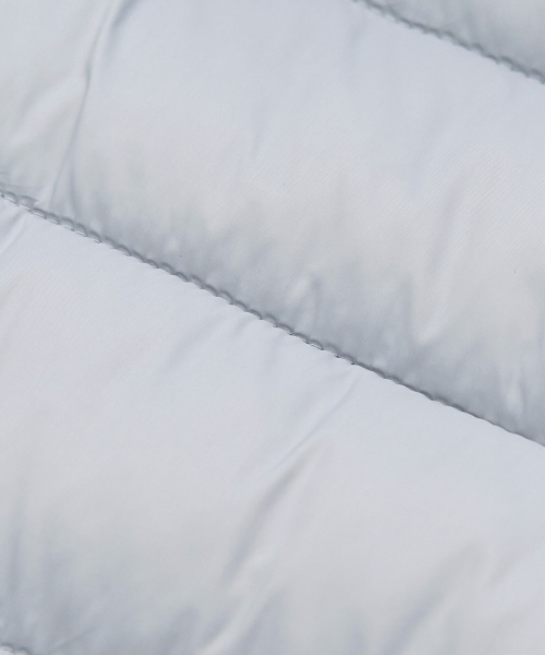 EXCONTAINER(エックスコンテナ)の「ライトウェイトフードパディングジャケット (SKY BLUE)(ダウンベスト・メンズ・その他・SMALL/X-LARGE/LARGE/MEDIUM)」の9枚目の写真