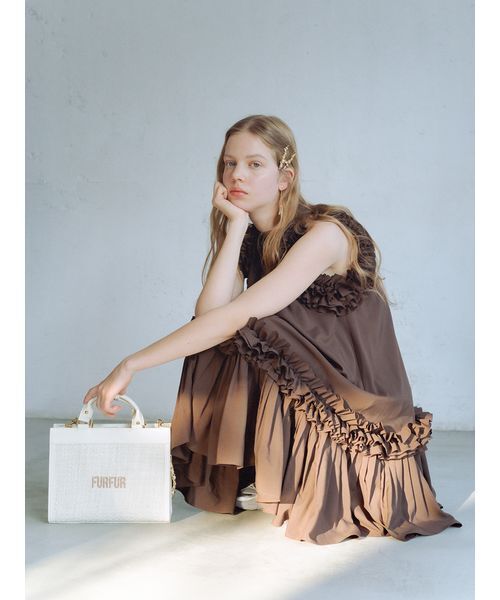 FURFUR（ファーファー）の「ハートモチーフイヤリング（イヤリング・レディース・ブルー/ホワイト/レッド/ゴールド・F）」の14枚目の写真