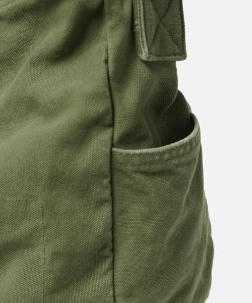 FRIZMWORKS（フリズムワークス）の「HEAVY CANVAS SHOULDER BAG _ OLIVE（ショルダーバッグ・レディース・その他・ONE SIZE）」の6枚目の写真