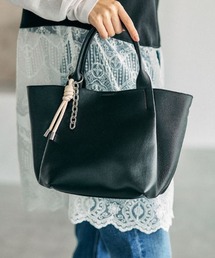 LEPSIM | 【500mlペットボトルも入る】ポーチ付き3WAYトート 638744(トートバッグ)