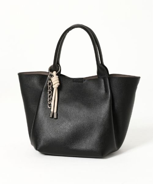 LEPSIM（レプシィム）の「【500mlペットボトルも入る】ポーチ付き3WAYトート　638744（トートバッグ・レディース・ガンメタ/ホワイト/ピンク/ブラック・ONE SIZE）」の14枚目の写真