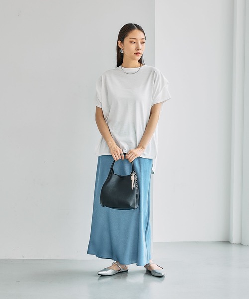 LEPSIM(レプシィム)の「【500mlペットボトルも入る】ポーチ付き3WAYトート 638744(トートバッグ・レディース・ガンメタ/ホワイト/ピンク/ブラック・ONE SIZE)」の18枚目の写真