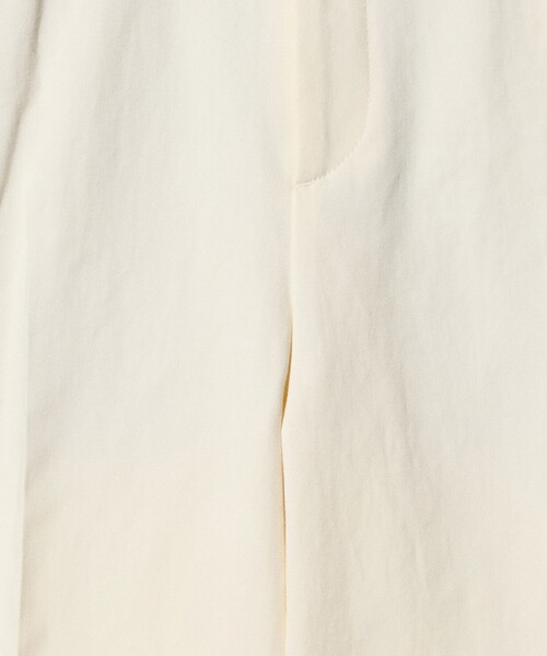 6（ロク）の「＜6(ROKU)＞コットン ハイウエスト パンツ（その他パンツ・レディース・ベージュ/オフホワイト・36/34/38）」の9枚目の写真