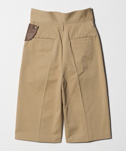 6（ロク）の「＜6(ROKU)＞コットン ハイウエスト パンツ（その他パンツ・レディース・ベージュ/オフホワイト・36/34/38）」の11枚目の写真