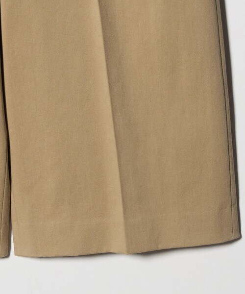 6（ロク）の「＜6(ROKU)＞コットン ハイウエスト パンツ（その他パンツ・レディース・ベージュ/オフホワイト・36/34/38）」の18枚目の写真