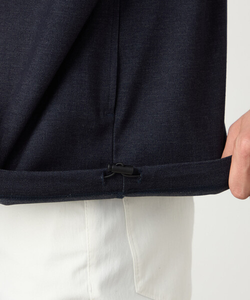 COMME CA ISM(コムサイズム)の「デニムライクストレッチ 5分袖プルオーバー(Tシャツ/カットソー・メンズ・ネイビー/ネイビー系・LARGE/MEDIUM)」の17枚目の写真