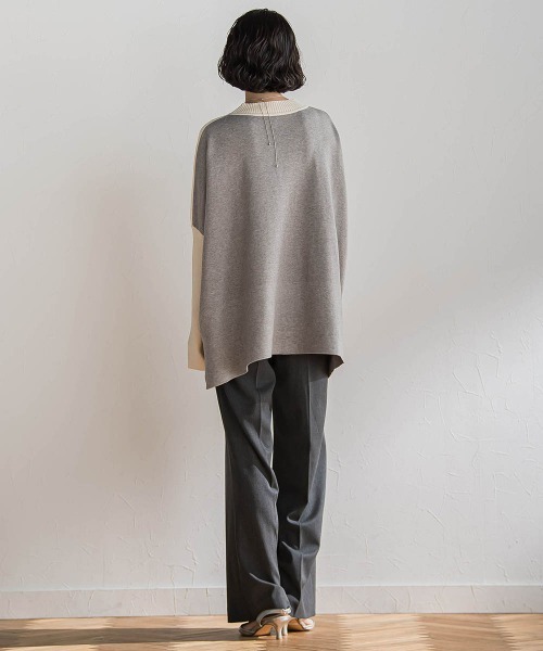 la.f…（ラエフ）の「エクセレントウォーム裏起毛ワイドパンツ（その他パンツ・レディース・ネイビー/オフホワイト/ブラック系その他/ダークグレー・9号/11号/7号）」の16枚目の写真