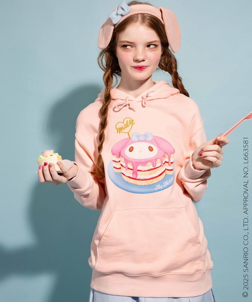 MILK(ミルク)の「マイメロ ケーキパーカー(パーカー・レディース・A/B・FREE)」の5枚目の写真