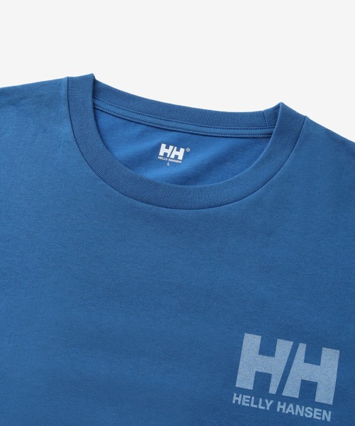 HELLY HANSEN（ヘリーハンセン）の「【HELLY HANSEN】S/S HH Line Back Print Logo Tee（Tシャツ/カットソー・メンズ・ブルー/ピンク/ライム/ホワイト/ブラック・MEDIUM/X-LARGE/LARGE）」の11枚目の写真