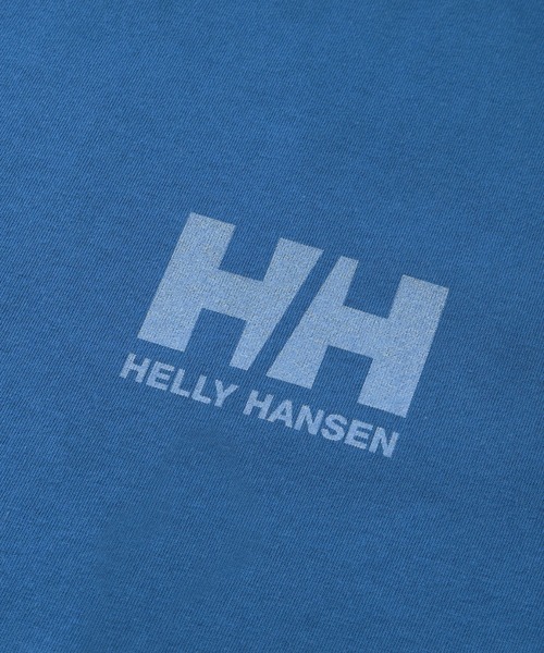 HELLY HANSEN（ヘリーハンセン）の「【HELLY HANSEN】S/S HH Line Back Print Logo Tee（Tシャツ/カットソー・メンズ・ブルー/ピンク/ライム/ホワイト/ブラック・MEDIUM/X-LARGE/LARGE）」の10枚目の写真