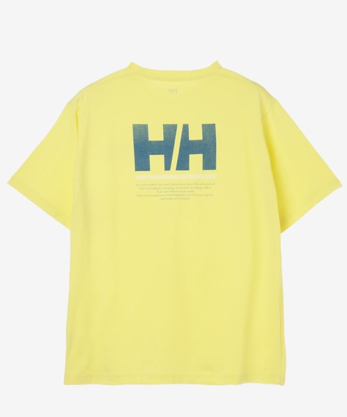 HELLY HANSEN（ヘリーハンセン）の「【HELLY HANSEN】S/S HH Line Back Print Logo Tee（Tシャツ/カットソー・メンズ・ブルー/ピンク/ライム/ホワイト/ブラック・MEDIUM/X-LARGE/LARGE）」の18枚目の写真