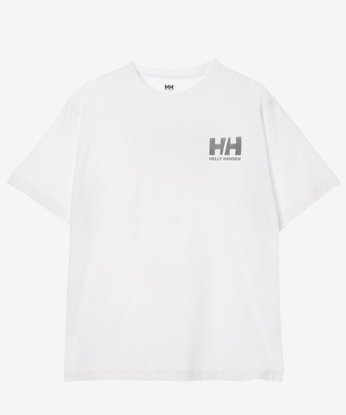 HELLY HANSEN（ヘリーハンセン）の「【HELLY HANSEN】S/S HH Line Back Print Logo Tee（Tシャツ/カットソー・メンズ・ブルー/ピンク/ライム/ホワイト/ブラック・MEDIUM/X-LARGE/LARGE）」の22枚目の写真
