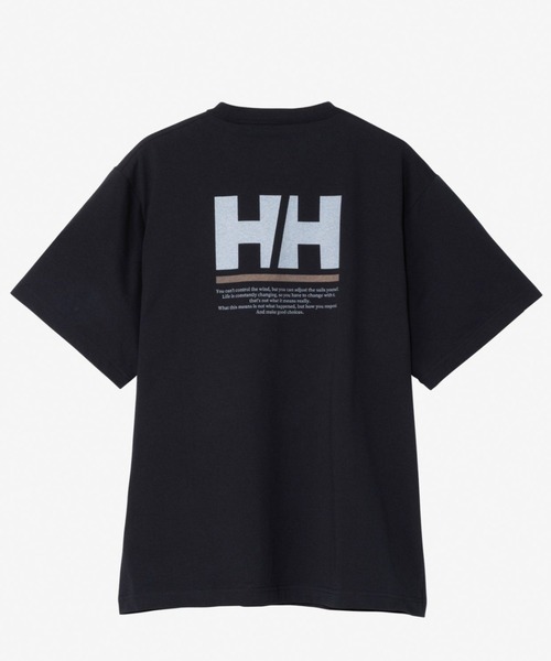 HELLY HANSEN（ヘリーハンセン）の「【HELLY HANSEN】S/S HH Line Back Print Logo Tee（Tシャツ/カットソー・メンズ・ブルー/ピンク/ライム/ホワイト/ブラック・MEDIUM/X-LARGE/LARGE）」の20枚目の写真