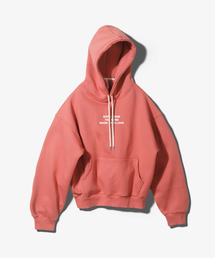 FANSHOW（ファンショー）の「MWL オーバーサイズ フリースライニング(起毛) フードパーカー - レッド（パーカー）」