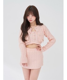 Darich（ダーリッチ）の「DOLLYケーブルニット3ピースセット（ワンピース）」