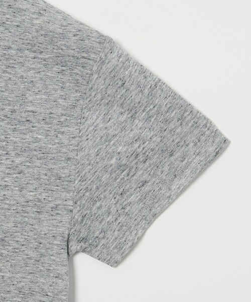 EMMEL REFINES(エメルリファインズ)の「<EMMEL REFINES>EM ロゴプリント ボックス Tシャツ(Tシャツ/カットソー・レディース・ホワイト/グレー・FREE)」の10枚目の写真