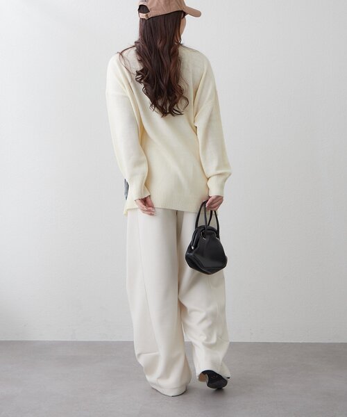 Remind me and forever（リマインドミーアンドフォーエバー）の「【WEB限定】デニムポケットVカーディガン（カーディガン/ボレロ・レディース・ピンク/ブルー/グレー/オフホワイト・FREE）」の9枚目の写真