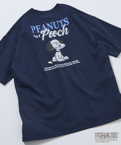 セール】限定展開 PEANUTS/ピーナッツ 別注 ビッグシルエット バック