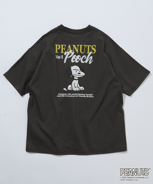 セール】限定展開 PEANUTS/ピーナッツ 別注 ビッグシルエット バック
