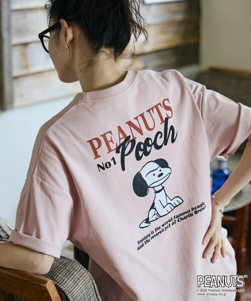 セール】限定展開 PEANUTS/ピーナッツ 別注 ビッグシルエット バック
