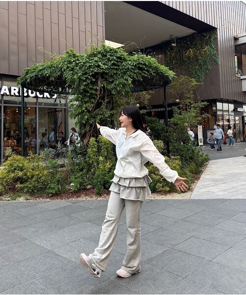 HAVISM（ヘビズム）の「レイヤードスウェットスカートパンツ（グレー）（スウェットパンツ・レディース・その他・ONE SIZE）」の17枚目の写真