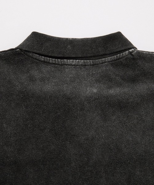 SERACE（セラス）の「【SERACE】Vintage like fireman short sleeve polo shirt / ヴィンテージライクファイヤーマン半袖ポロシャツ（ポロシャツ・メンズ・ブラック/ライトグレー・L/M/S）」の21枚目の写真